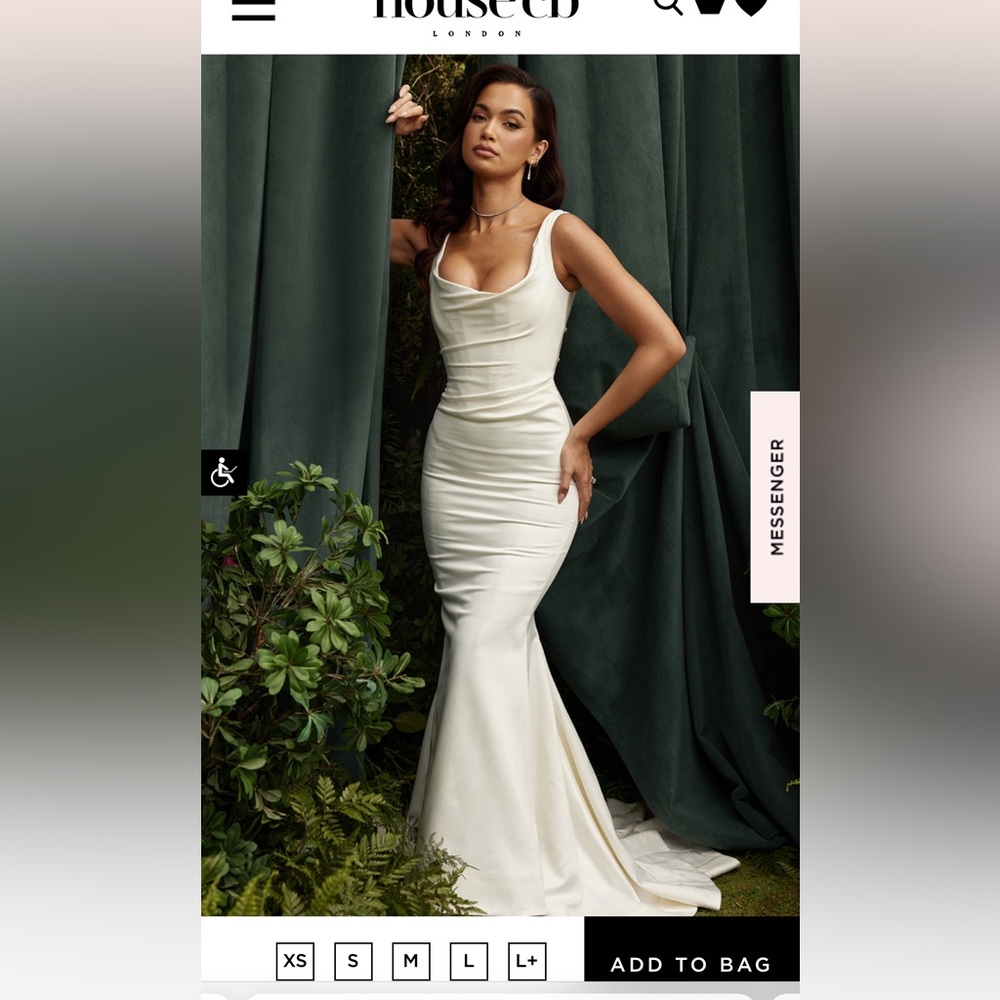 House of CB wedding dress